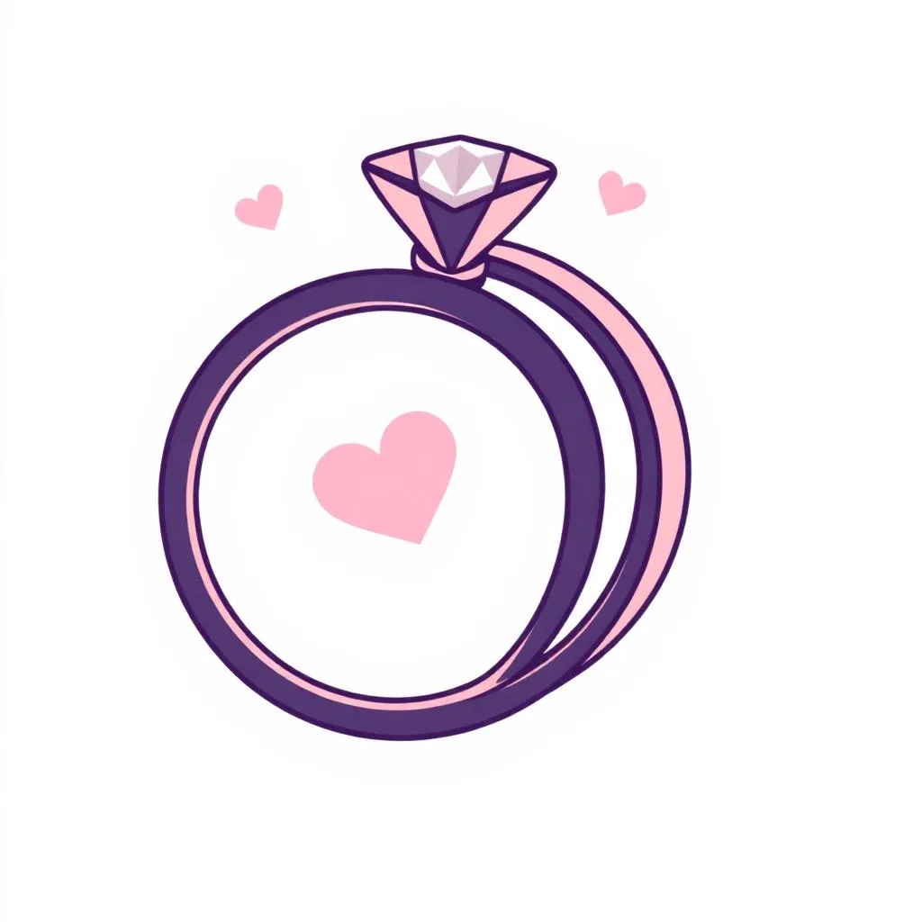 Anillos de boda entrelazados